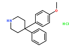 4-(4-Methoxyphenyl)-4-phenylpiperidine Hydrochloride