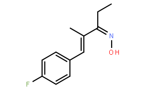 (1E,3E)-1-(4-Fluorophenyl)-2-methyl-1-penten-3-one Oxime