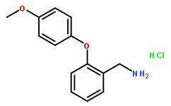 2-(4-Methoxyphenoxy)benzylamine Hydrochloride