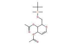 3,4-二-O-乙酰基-6-O-(叔丁基二甲基甲硅烷)-D-葡萄醛