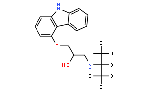 (±)-Carazolol-d7 (iso-propyl-d7)