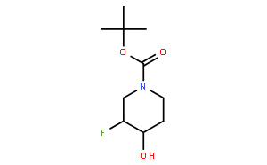 tert-butyl (3S,4R)-3-fluoro-4-hydroxypiperidine-1-carboxylate