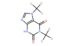 1,7-二甲基黃嘌呤-[d6] (副黃嘌呤)