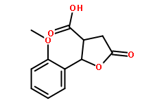 2-(2-甲氧基苯基)-5-氧代四氢呋喃-3-羧酸