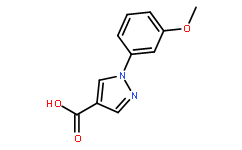 1-(3-Methoxyphenyl)-1H-pyrazole-4-carboxylic Acid