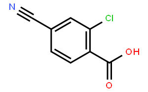 2-氯-4-氰基苯甲酸