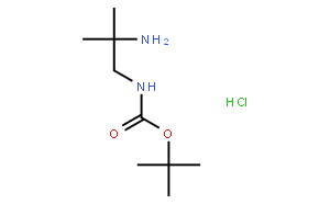 1-N-叔丁氧羰基-2-甲基-1,2-丙二胺盐酸盐