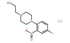2-[4-(4-Fluoro-2-nitrophenyl)piperazin-1-yl]-ethanol hydrochloride