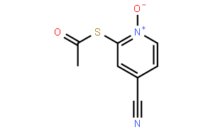 Ethanethioic Acid S-(4-Cyano-1-oxido-2-pyridinyl) Ester