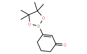 3-(4,4,5,5-四甲基-1,3,2-二氧硼杂环戊烷-2-基)环己-2-烯酮
