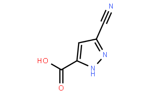 3-Cyano-1H-pyrazole-5-carboxylicacid