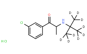 (±)-Bupropion-d9 HCl (tert-butyl-d9)