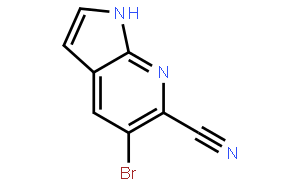 5-Bromo-1H-pyrrolo[2,3-b]pyridine-6-carbonitrile