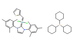 [1,3-二氢-1,3-双(2,4,6-三甲基苯基)-2H-咪唑-2-亚基](2-噻吩基亚甲基)(三环己基膦)二氯化钌