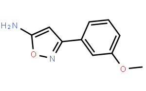 3-(3-甲氧基苯基)-1,2-恶唑-5-胺
