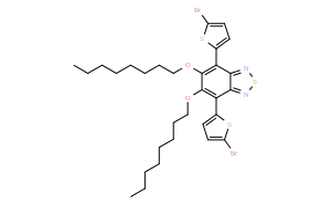 4,7-双(5-溴噻吩-2-基)-5,6-双(n-辛氧基)-2,1,3-苯并噻二唑