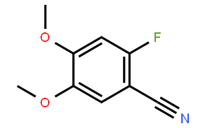 4,5-DIMETHOXY-2-FLUOROBENZONITRILE