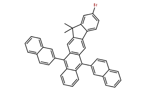 2-Bromo-13,13-dimethyl-6,11-di(2-naphthyl)-13H-indeno[1,2-b]anthr acene