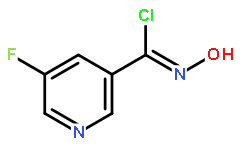 5-fluoro-N-hydroxy-3-Pyridinecarboximidoyl chloride