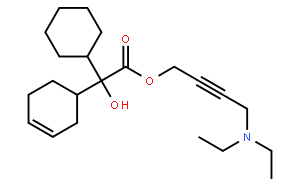 α-Cyclohexyl-α-hydroxy-3-cyclohexene-1-acetic Acid 4-(Diethylamino)-2-butyn-1-yl Ester