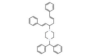 1-(Diphenylmethyl)-4-[(1RS,3E)-4-phenyl-1-[(E)-2-phenylethenyl)-3-buten-1-yl]piperazine