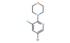 4-(5-溴-3-氯-2-吡啶基)吗啉