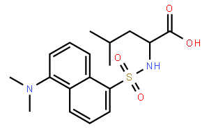 5-Dimethylaminonaphthalene-1-sulfonyl-L-leucine