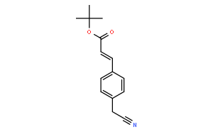 tert-Butyl 4-(Cyanomethyl)cinnamate