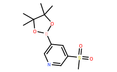 3-(Methylsulfonyl)-5-(4,4,5,5-tetraMethyl-1,3,2-dioxaborolan-2-yl)pyridine
