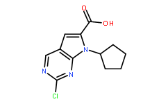 2-氯-7-环戊基-7H-吡咯并[2,3-D]嘧啶-6-甲酸