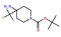 tert-butyl 4-amino-4-(trifluoromethyl)piperidine-1-carboxylate hydrochloride