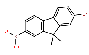 7-溴-9,9-二甲基芴-2-硼酸