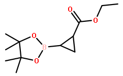 2-(4,4,5,5-四甲基-1,3,2-二氧杂硼杂环戊烷-2-基)环丙烷羧酸乙酯