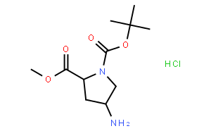 (2R,4S)-N-Boc-4-氨基吡咯烷-2-羧酸甲酯盐酸盐