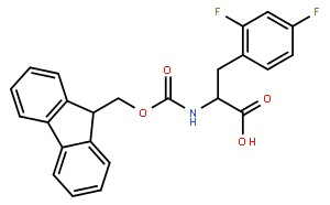 (R)-2-((((9H-芴-9-基)甲氧基)羰基)氨基)-3-(2,4-二氟苯基)丙酸