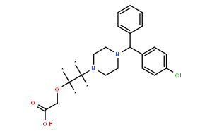 (±)-Cetirizine-d4 (ethoxy-d4)