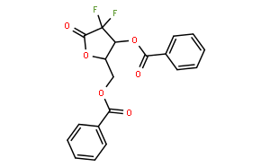 2-脱氧-2,2-二氟戊呋喃糖-1-酮-3,5-二安息香酸盐