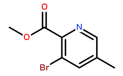 3-溴-5-甲基吡啶-2-甲酸甲酯