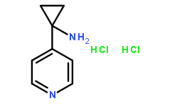 Cyclopropanamine,1-(4-pyridinyl)-,hydrochloride(1:2)