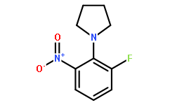 1-(2-Fluoro-6-nitrophenyl)pyrrolidine