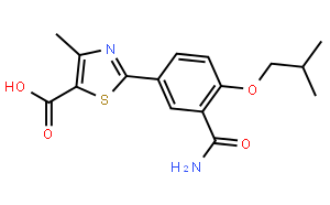2-[3-(Aminocarbonyl)-4-(2-methylpropoxy)phenyl]-4-methyl-5-thiazolecarboxylic Acid