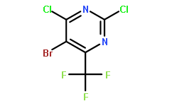 5-溴-2,4-二氯-6-(三氟甲基)嘧啶