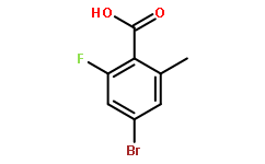 4-bromo-2-fluoro-6-methylbenzoic acid