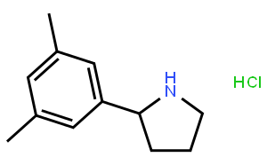 (S)-2-(3,5-二甲基苯基)吡咯烷盐酸盐