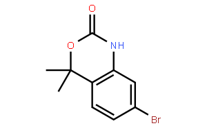 7-溴-4,4-二甲基-1H-苯并[d][1,3]噁嗪-2(4H)-酮