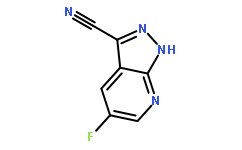 5-氟-1H-吡唑并[3,4-B]-吡啶-3-甲腈