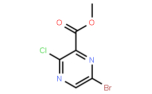 6-溴-3-氯吡嗪-2-甲酸甲酯