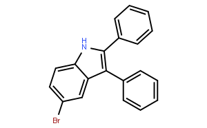 5-溴-2,3-二苯基-1H-吲哚