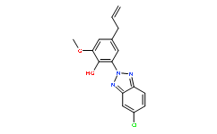 4-烯丙基-2-（5-氯-2H-苯并[d][1,2,3]三唑-2 -基）-6-甲氧基苯酚