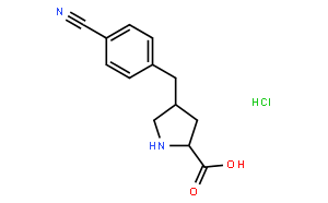 trans-4-(4-Cyanobenzyl)-L-proline hydrochloride